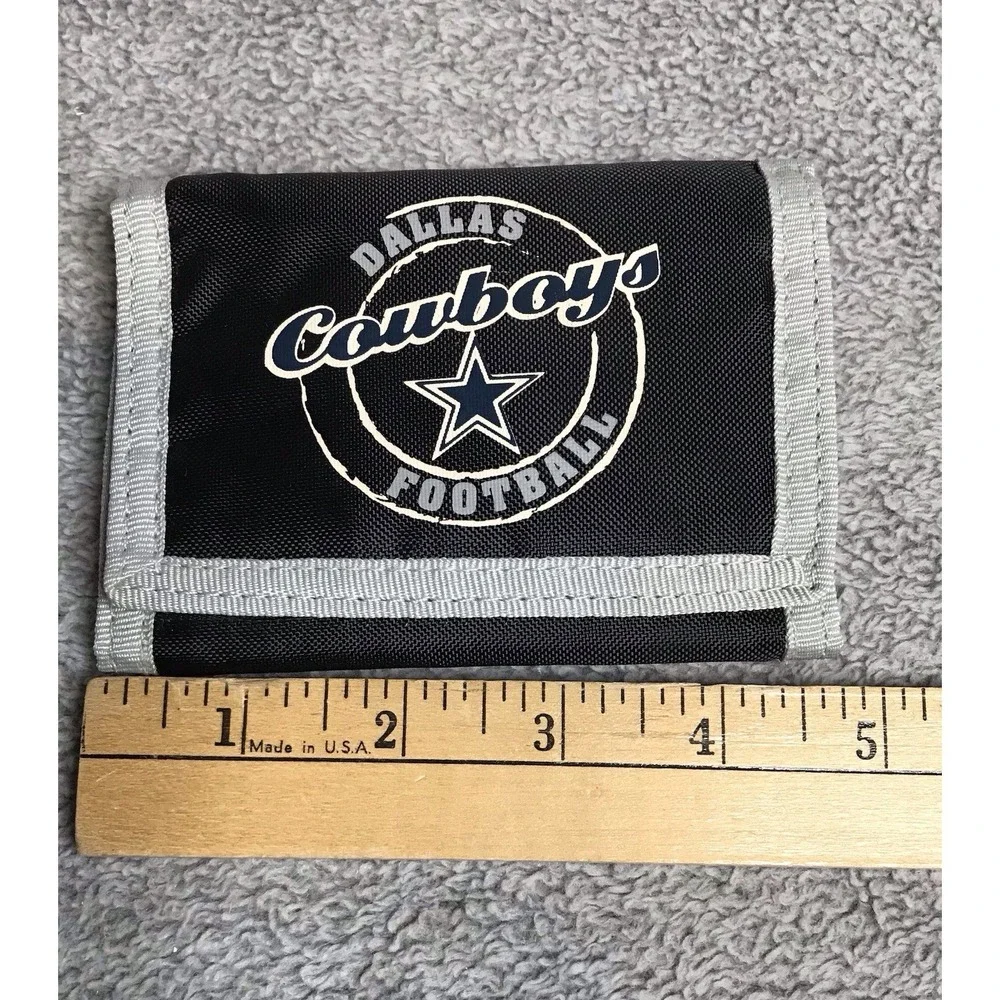 Vintage NFL‎ Dallas Cowboys Nylon Trifold Wallet NFL